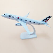 20cm Air France Airbus A320 Airlines Aircraft Airplane Model Plane Alloy Metal picture