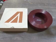Alitalia Airlines, Italy Plastic Burgundy Ashtray With Box 1970's picture
