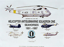 Navy Helicopters, HS-1, Print, Aviation Art, Ernie Boyette picture