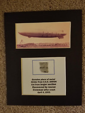 AUTHENTIC PIECE OF METAL GIRDER FROM U.S. S. AKRON picture