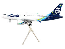 Airbus A319 Commercial Alaska Airlines Tail Gemini 1/200 Diecast Model Airplane picture