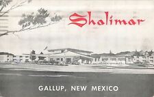 Vintage 1961 Postcard  Shalimar Gallup New Mexico Tourist Rendezvous AAA motel picture