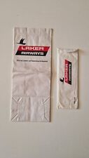 Rare Laker Airways Sick Bag and Empty Cutlery Wrapper Set picture