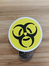 Biohazard Sticker Laptop Sticker Decal Funny Sticker Joke Gag Comedy Fun picture
