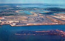 MASSACHUSETTS  AIRPORT  BOSTON   /  SERVED ONCE BY NORTHEST AIRLINES  / AIRCRAFT picture