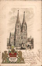 Germany 1901 Cologne-Dom Ed. Holzermann Postcard 10 stamp Vintage Post Card picture