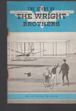 The Story of the Wright Brothers Booklet Mitchel Wilson 1954 Orville Wilbur  picture