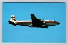 Butler Aircraft Douglas DC-7, Plane, Transportation Antique Vintage Postcard picture