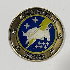 U.S. NAVY HSC-26 HELICOPTER SEA COMBAT SQUADRON TWO SIX CHALLENGE COIN picture
