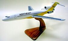 Boeing B-727 Northeast Airlines Airplane Desktop Kiln Dry Wood Model Regular New picture