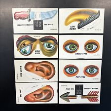 (8) 1966 Topps Get Smart Secret Agent Spy Kit Lot Cards 1, 2, 3, 7, 8, 9, 10, 11 picture