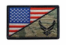 USA Flag Air Force Tactical Patch (Hook Fastener  - UA2) picture