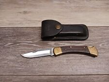 Buck 110C USA Folding Lockback Pocket Knife With Original Sheath  picture