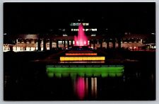Airport Fountain Greater Pittsburgh Pennsylvania Night View Reflection PC picture