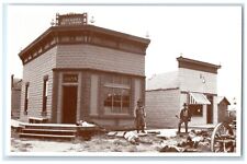 c1950 1880 Town Miles West Town Gregory Ntl Bank Murdo South Dakota SD Postcard picture