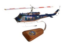 New York State Police Bell UH-1 Iroquois Huey Desk Top Helicopter 1/32 SC Model picture