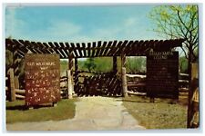 c1960s The Famous Wishing Well Wickenburg Arizona AZ Unposted Vintage Postcard picture