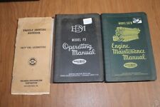 3 original Diesel locomotive manuals picture
