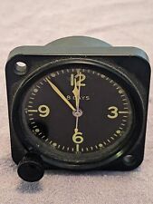 VINTAGE ELGIN 8 DAY MILITARY AIRCRAFT CLOCK  picture