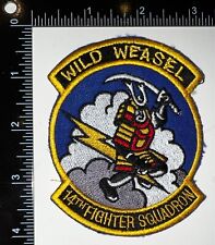 USAF 14th Fighter Squadron Wild Weasel Patch picture