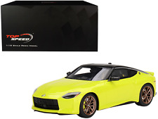 2023 Nissan Z Proto Spec Ikazuchi Yellow with Black Top 1/18 Model Car picture