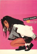 Donna Summer Pop Disco Singer Cats Without Claws Music Vintage 1984 Postcard picture