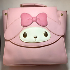 My Melody 3way Bag Pink Backpack Shoulder Handbag Sanrio Japan with Tags Mint picture