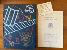 1946 CITY OF NEW YORK COLLEGE BUSINESS & CIVIC ADMIN SCHOOL YEARBOOK - LEXICON picture