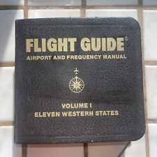 Flight Guide Airport & Frequency Manual Volume 1 Western States 1990 Aviation picture