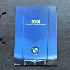 1979 BMW 320i Dealer Brochure / Automotive Advertising picture