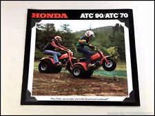 1978 Honda ATC-90 ATC 90 ATC90 ATC70 70 3-wheeler Vintage Sales Brochure Catalog picture