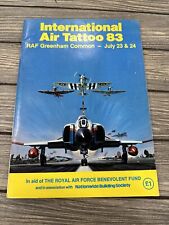 Vintage Int’l Air Tattoo 1983 Program RAF GREENHAM COMMON RAF/USAF/NATO Displays picture