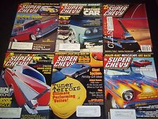 1980S-2000S SUPER CHEVY MAGAZINE LOT OF 17 ISSUES - CAR AUTO NICE COVER - M 705 picture