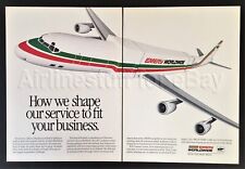 1992 EMERY Worldwide Air Freight ad DOUGLAS DC-8-73 N796FT CARGO airlines advert picture