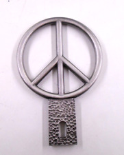 peace ban the bomb hippie  license plate topper picture