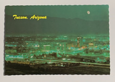 Tucson Arizona at Night As Seen From 
