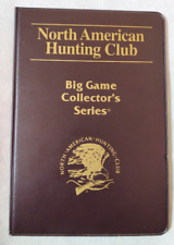 North American Hunting Club Big Game Collector’s Series medallion coin set, case picture