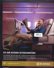 AIR ASTANA FLY TO KAZAKSTAN 4 SKYTRAX SERVICE LONDON-KAZAKHSTAN HEART EURASIA AD picture