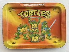 Teenage Mutant Ninja Turtles Television TV Tray Stand TMNT 1988 Vintage picture