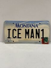 Vintage 2000 MONTANA Vanity Personalized Metal License Plate Tag 