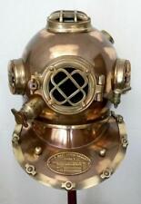 Divers Helmet Boston US Navy Mark V Scurf Mark Helmet Antique Diving picture