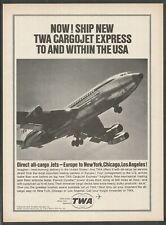 TWA Direct all-cargo jets - 1964 Vintage Print Ad picture