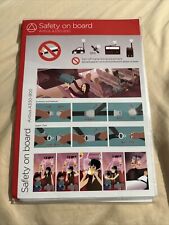 2023 VIRGIN ATLANTIC AIRLINES SAFETY CARD--AIRBUS 330-900 Neo picture