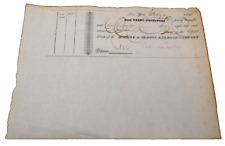 FEBRUARY 1835 MOHAWK & HUDSON RAILROAD NYC STOCK TRANSFER FORM picture