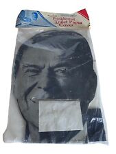 VTG 1980s Ronald Reagan Novelty Gag Gift Presidential Toilet Paper Cover 13” picture