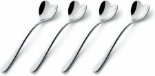 Set of 12 Italian Design Spoon ALESSI for Delta Heart Shaped Demitasse Spoons 5