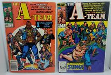 Vintage LOT of 2 The A-Team Bundle #1 & #2 (Marvel Comics, 1984) 1st Print 🔥 picture