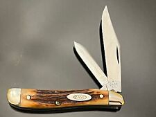 VINTAGE CASE XX 1940-1964 RED STAG PNUT 5220 2-3/4” EXTREMELY RARE KNIFE Excelnt picture