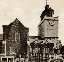 Postcard England, Portsmouth, Parish Church, Victorian picture
