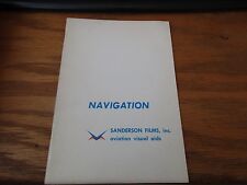 Vintage Navigation Sanderson Films, Inc. Aviation Visual Aids PB picture